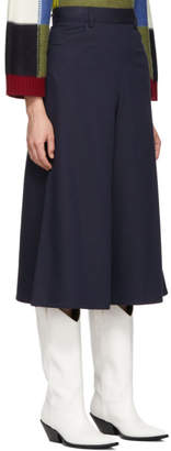 See by Chloe Navy City Trousers