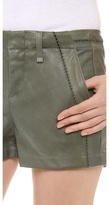 Thumbnail for your product : Rag and Bone 3856 Rag & Bone/JEAN Leather Separating Shorts