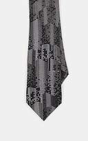 Thumbnail for your product : Lanvin Men's Cityscape-Print Silk Necktie - Black