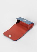 Thumbnail for your product : Paul Smith Colour-Block Straw-Grain Leather AirPod Pro Case