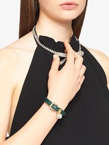 Thumbnail for your product : Miu Miu Crystal Charm Bracelet