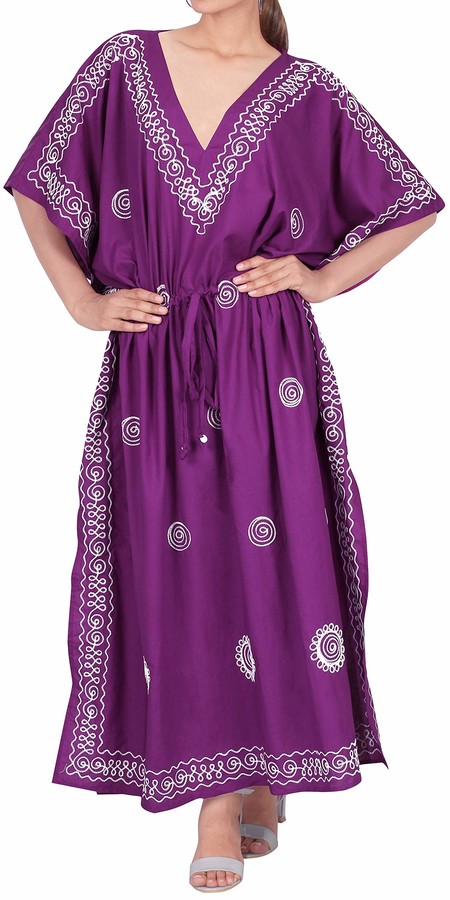 purple tunic dress