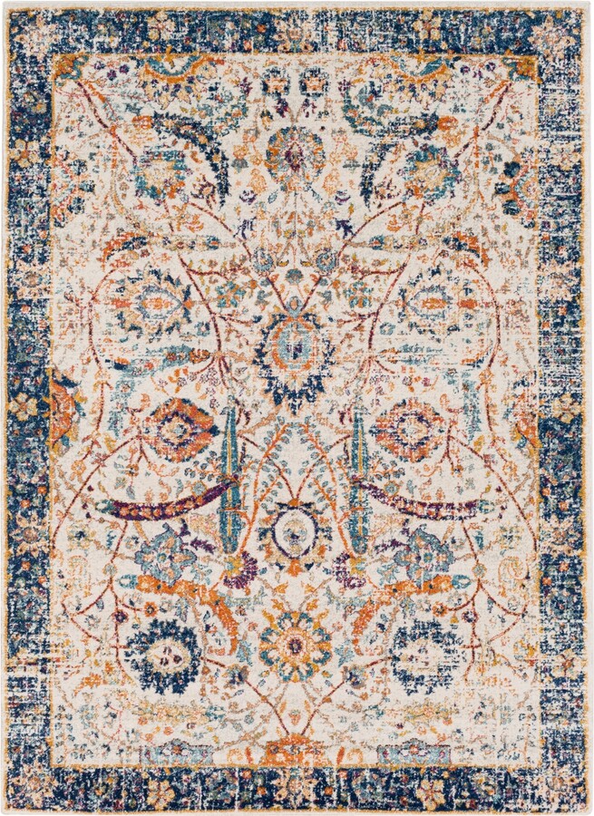 Livabliss Harput Hap-1014 Dark Blue 2' x 3' Area Rug