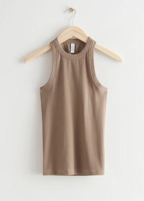 And other stories Ribbed Tank Top