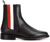 Thumbnail for your product : Thom Browne tricolor panel Chelsea boots