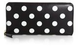 Thumbnail for your product : Comme des Garcons Polka Dot Zip-Around Wallet