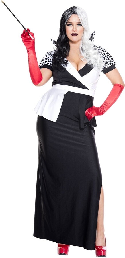 Music Legs Women’s Plus Size Cruel Villain 70924Q-3X/4X