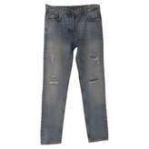 Thumbnail for your product : Sandro Blue Cotton Jeans