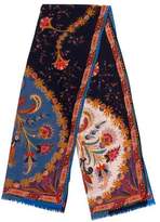 Thumbnail for your product : Etro Wool & Cashmere-blend Scarf