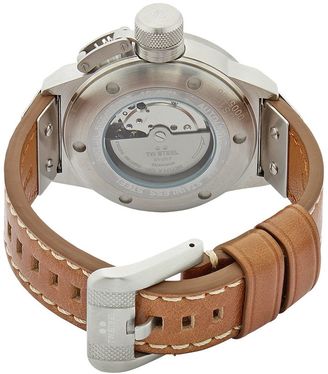 TW Steel Men's Canteen Leather Automatic Watch - CS15