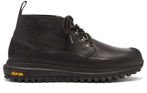 Diemme Asiago Lace-up Leather Boots - Black - ShopStyle
