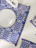 Thumbnail for your product : CABANA MAGAZINE Set Of Two Lecce Cotton-jacquard Placemats