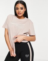 Thumbnail for your product : Pink Soda Sport cora boyfriend fit t-shirt in beige