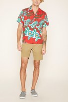 Thumbnail for your product : Forever 21 Woven Chino Shorts