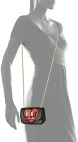 Thumbnail for your product : Christian Louboutin Sweety Charity Valentine Shoulder Bag, Black/Red