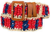Thumbnail for your product : Prada Straw Belt