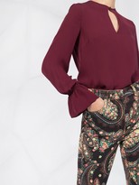 Thumbnail for your product : Etro Keyhole-Detail Long-Sleeve Blouse