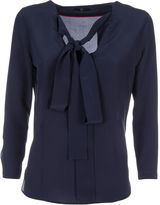 Thumbnail for your product : Paul Smith Pussy-bow Collar Top