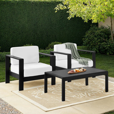 Linon Dee Outdoor 3pc Set