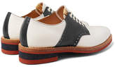 Thumbnail for your product : Visvim Patrician Folk Two-Tone Leather Derby Shoes