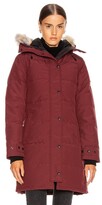 Thumbnail for your product : Canada Goose Shelburne Parka with Coyote Fur in Red
