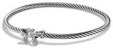 Thumbnail for your product : David Yurman Cable Collectibles Ribbon Bracelet with Diamonds