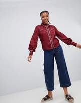 Thumbnail for your product : Monki western detail shirt