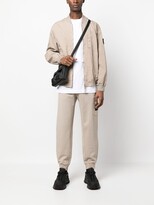 Thumbnail for your product : Stone Island Compass-motif bomber jacket