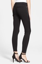 Thumbnail for your product : Joie 'Andra' Faux Leather Tuxedo Stripe Pants