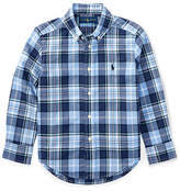 Thumbnail for your product : Ralph Lauren Plaid Cotton Poplin Shirt