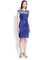 Thumbnail for your product : Sue Wong Embroidered Cocktail Dress