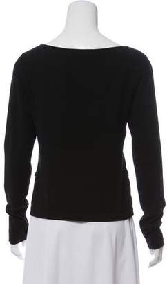 Valentino Long Sleeve Wool Blend Top w/ Tags