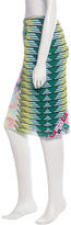 Thumbnail for your product : Zac Posen Patchwork Pencil Skirt