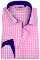 Thumbnail for your product : Levinas Tailored Fit Gingham Dress Shirt