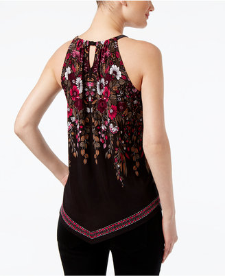 INC International Concepts Embellished Halter Top, Created For Macy's