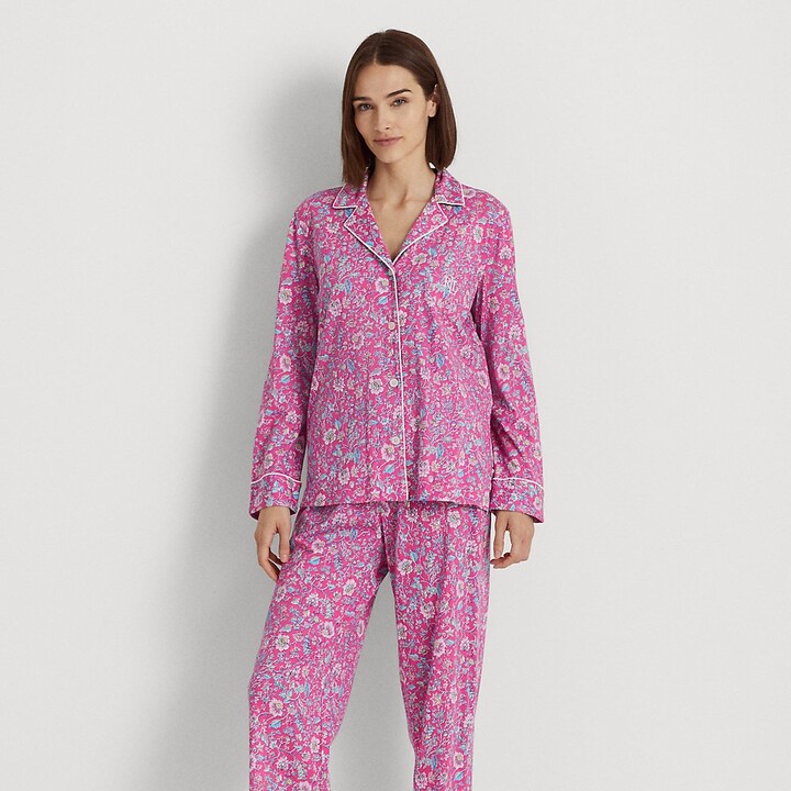 Lauren Ralph Lauren Ralph Lauren Floral Jersey Sleep Set ShopStyle