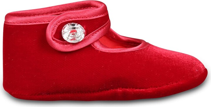 Red Ballet Flats For Baby Girl
