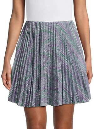 M Missoni Pleated Mini Skirt