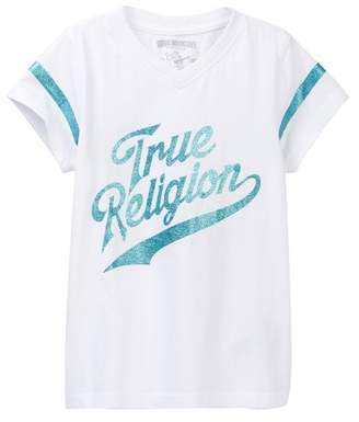True Religion V-Neck Tee (Big Girls)