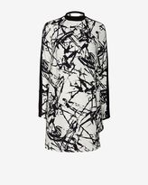 Thumbnail for your product : A.L.C. Isley High Neck Print Dress