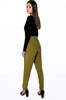 Thumbnail for your product : boohoo Loren Slinky Luxe Relaxed Joggers