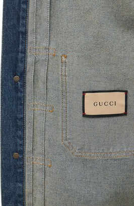 Gucci Horsebit Cotton Denim Jacket