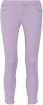 Thumbnail for your product : Christopher Kane Engineered mid-rise skinny jeans
