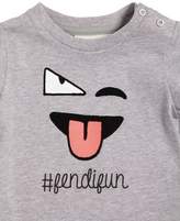 Thumbnail for your product : Fendi Emoji Print Cotton Jersey T-shirt