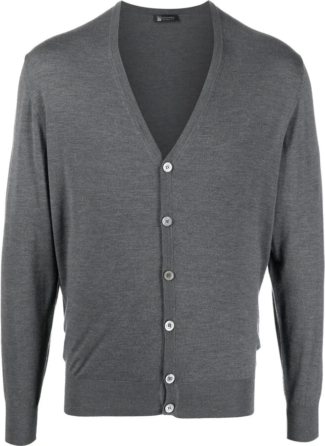 Colombo Button-Down Knit Cardigan