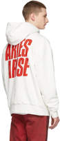 Thumbnail for your product : Aries White Double Thickness Temple Hoodie