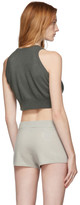 Thumbnail for your product : Frenckenberger Grey Cashmere Mini Tank Top
