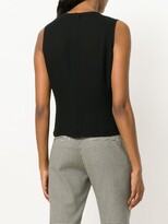 Thumbnail for your product : Giorgio Armani Pre-Owned Scalloped Detailing Blouse
