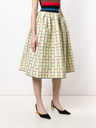 Antonio Marras patterned full midi skirt