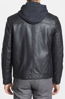 Thumbnail for your product : Kenneth Cole Reaction Faux Leather Bomber Jacket